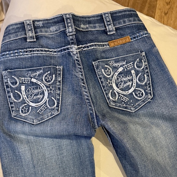 Classic Cowgirl Tuff  Women's Jeans 25x32 - Picture 5 of 7